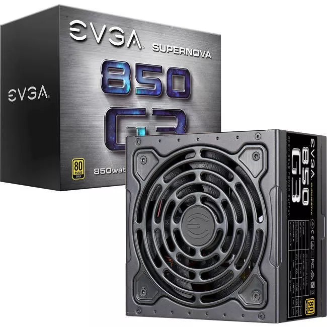 EVGA 220-G3-0850-X1 SuperNOVA 850 G3 850 W Power Supply