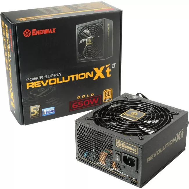 Enermax ERX650AWT Revolution-X't II ATX 12V - EPS 12V 650 W Power Supply