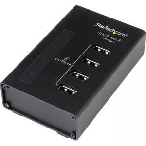 StarTech ST4CU424 4-Port Charging Station for USB Devices 48W/9.6A