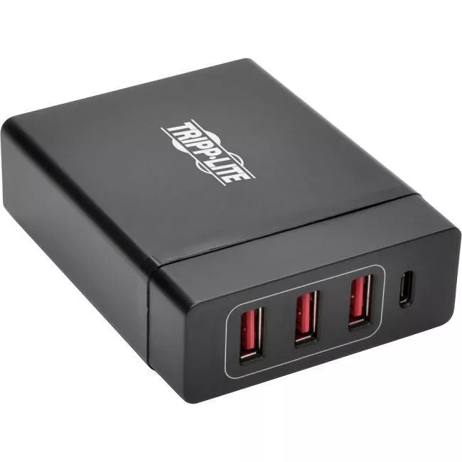 Tripp Lite U280-004-WS3C1 4-Port USB Charging Station w/ USB-C Charging & USB-A Auto-Sensing Ports