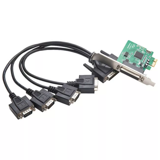 SYBA SI-PEX15038 Storage Adapter - Serial DB9 - 4x Fan Out Cable