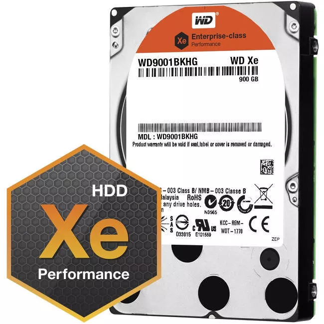 WD WD9001BKHG XE Hard Drive - 900 GB - 32 MB - 2.5 - SAS - 10000