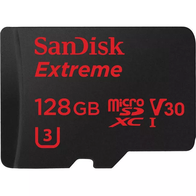 SanDisk SDSQXVF-128G-AN6MA Extreme 128 GB microSDXC