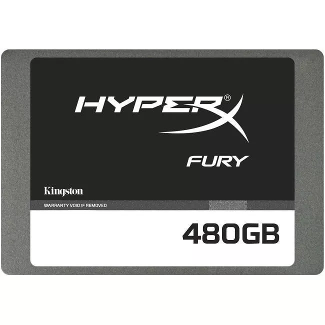Kingston SHFS37A/480G Hyperx FURY 480 GB Solid State Drive - SATA/600 - 2.5" Drive - Internal