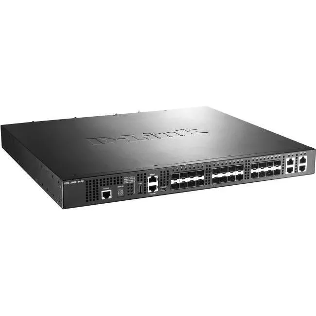 D-Link DXS-3400-24SC 24-Port Lite Layer 3 Stackable 10GbE Managed Switch