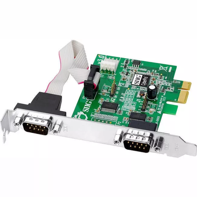 SIIG JJ-E10D11-S3 CyberSerial 2-port PCI Express Serial Adapter