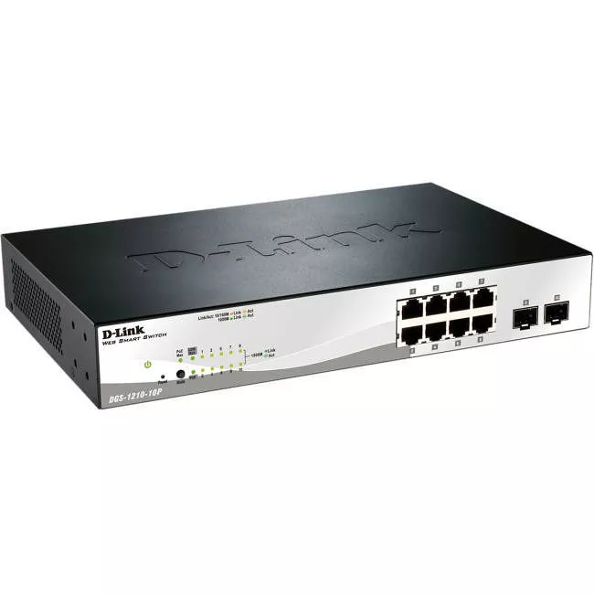 D-Link DGS-1210-10P Web Smart Switch