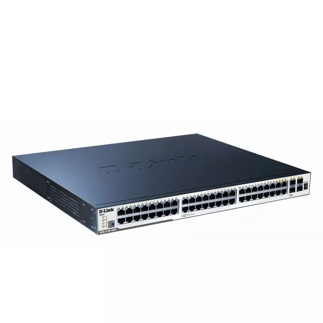 D-Link DGS-3120-48PC/SI xStack DGS-3120-48PC Ethernet Switch 48 Port Stackable L2 PoE