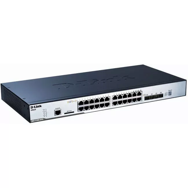 D-Link DGS-3120-24TC/SI xStack DGS-3120-24TC Ethernet Switch