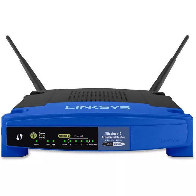 Linksys WRT54GL IEEE 802.11b/g Wireless Router