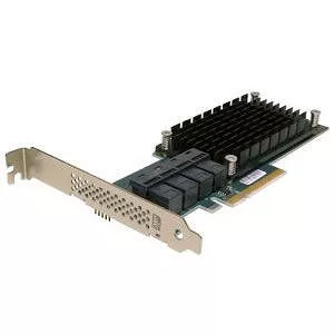 ATTO ESAH-120F-000 ExpressSAS RAID 16-Port 12Gb SAS/SATA to x8 PCIe 3.0 Host Bus Low Profile Adptr