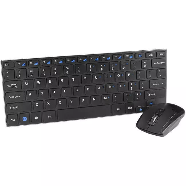 SIIG JK-WR0H12-S1 Low Profile Slim Wireless Keyboard & Mouse Combo