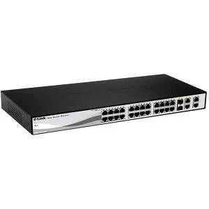 D-Link DES-1210-28P 28-Port Fast Ethernet PoE Managed Smart Switch