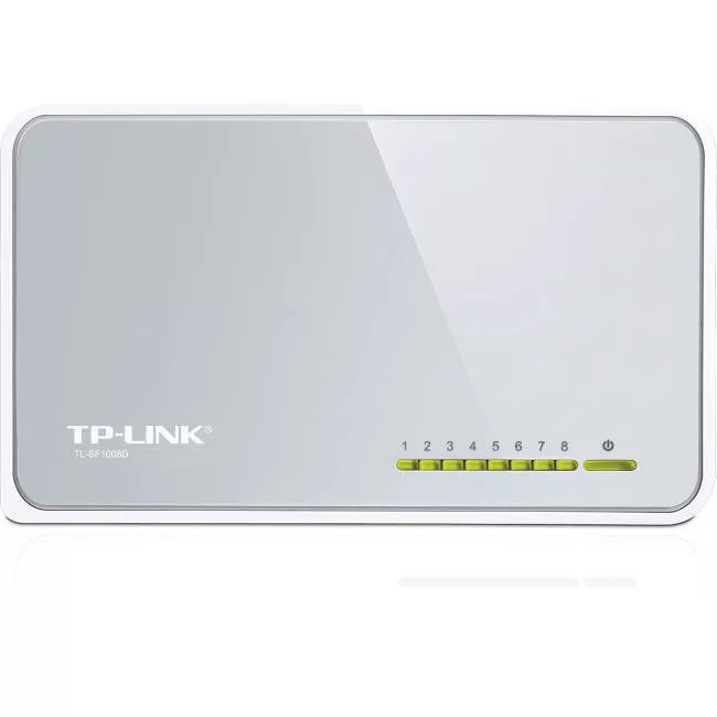 TP-LINK TL-SF1008D 8-port 10/100Mbps Desktop Switch