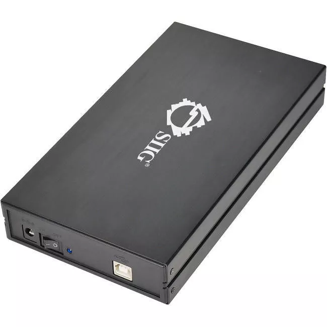 SIIG JU-SA0E12-S1 Hi-Speed USB 2.0 Enclosure for 3.5" SATA 3Gb/s Hard Disks