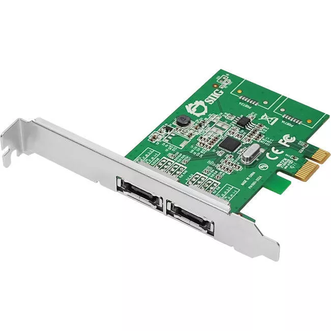 SIIG SC-SA0M11-S1 DP eSATA 6Gb/s 2-Port PCIe Host Adapter