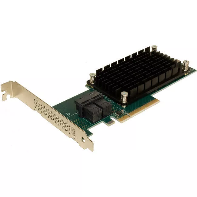 ATTO ESAH-1208-000 ExpressSAS RAID 8-Port 12Gb SAS/SATA to x8 PCIe 3.0 Host Bus Low Profile Adapter