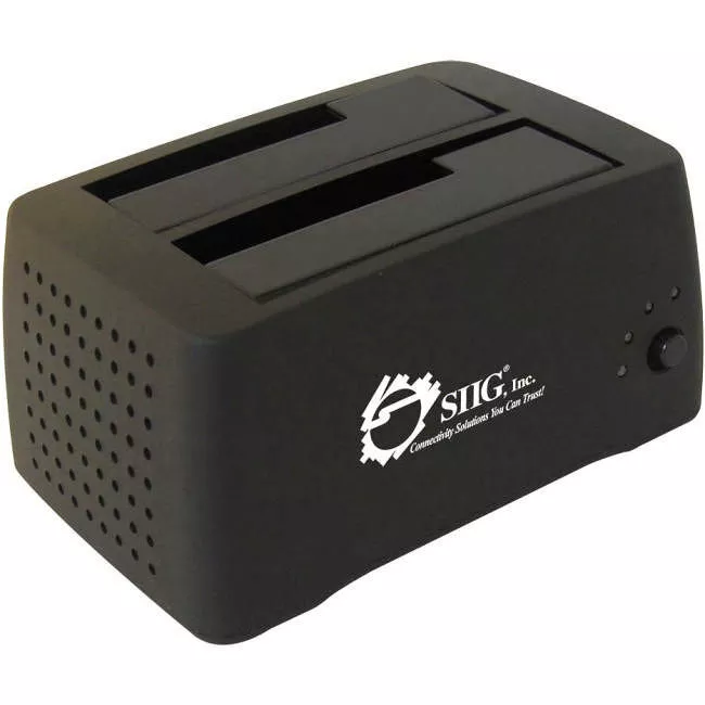 SIIG SC-SA0412-S1 Cool Dual SATA to USB 2.0 Station Docking