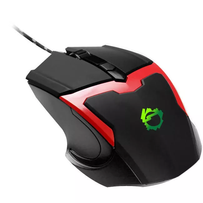 SIIG JK-US0F12-S1 USB Optical Mouse with LED Backlit - Red