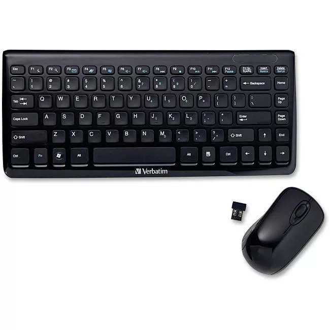 Verbatim 97472 Mini Wireless Slim Keyboard and Mouse
