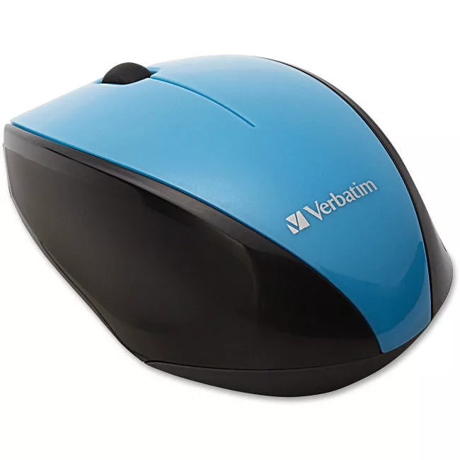 Verbatim 97993 Wireless Notebook Multi-Trac Blue LED Mouse - Blue