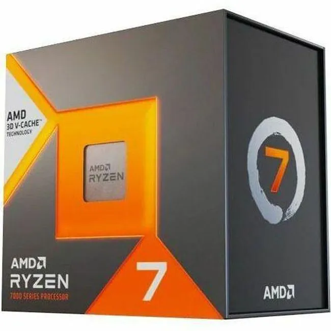 AMD 100-100000910WOF Ryzen 7 7800X3D Processor - 8-Core - 4.2 GHz - Socket AM5 - 120 W TDP