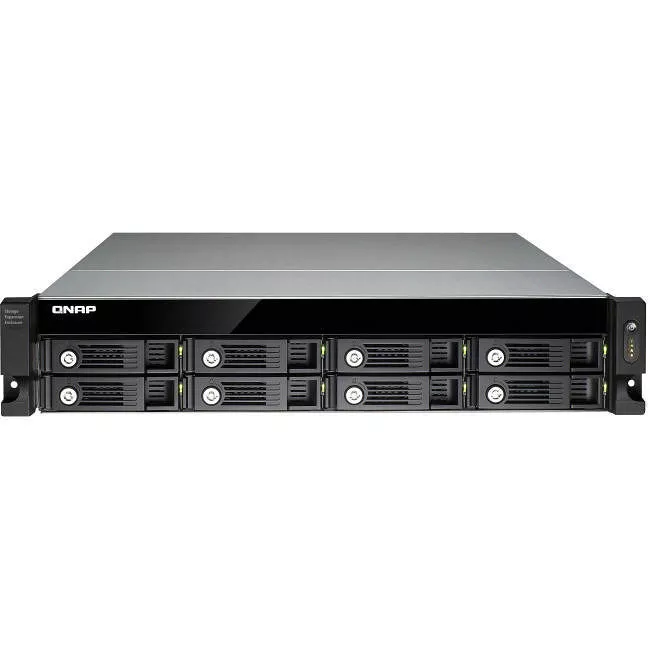 QNAP UX-800U-RP-US UX-800U-RP Drive Enclosure - 2U Rack-mountable