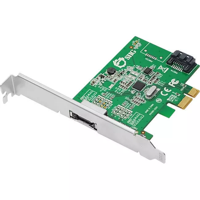 SIIG SC-SA0N11-S1 DP eSATA 6Gb/s 2-Port PCIe i/e Express Adapter