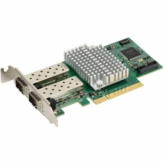Supermicro AOC-STGF-I2S-O 2x Port Add-On Card - Intel x710 PCIe x8 - Network Adapter - SFP+ - LP