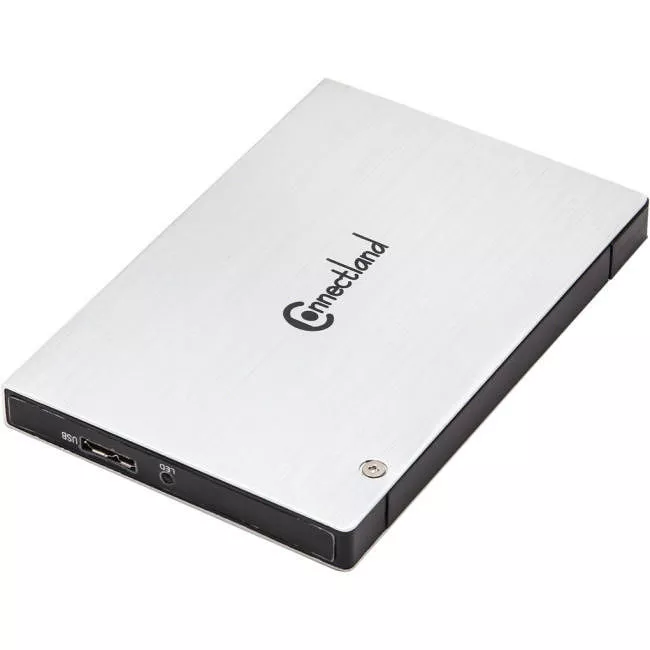 SYBA CL-ENC25035 Drive Enclosure - USB 3.0 Host Interface External - Silver