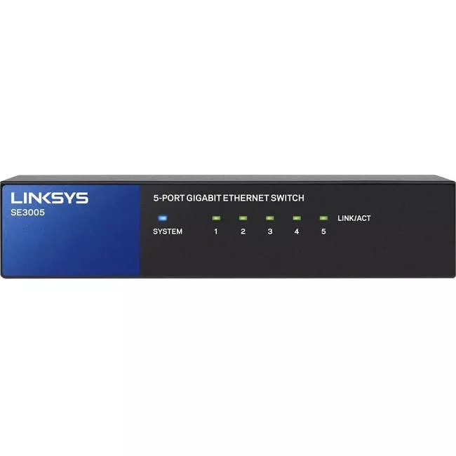 Linksys SE3005 Gigabit Ethernet Switch 5-Port