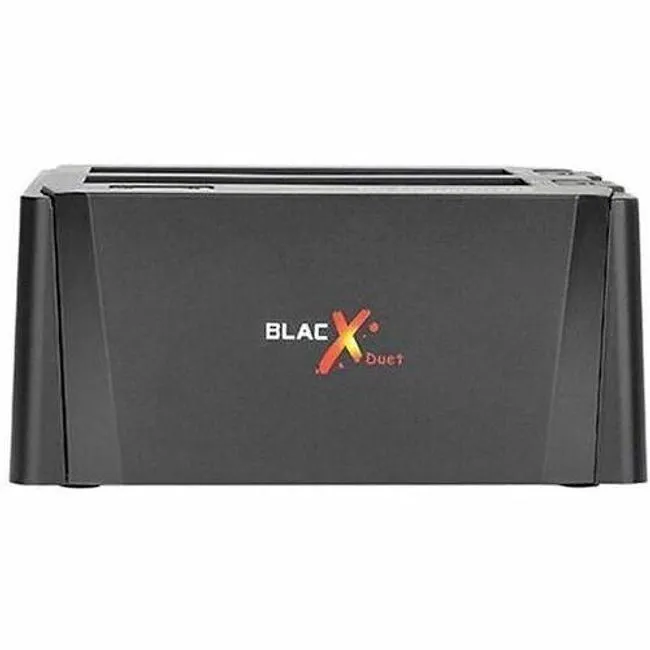 Thermaltake ST0014U-D THE  BLACX DUET DOCKING STATION PROVIDES READ AND WRITE OF TWO DRIVES