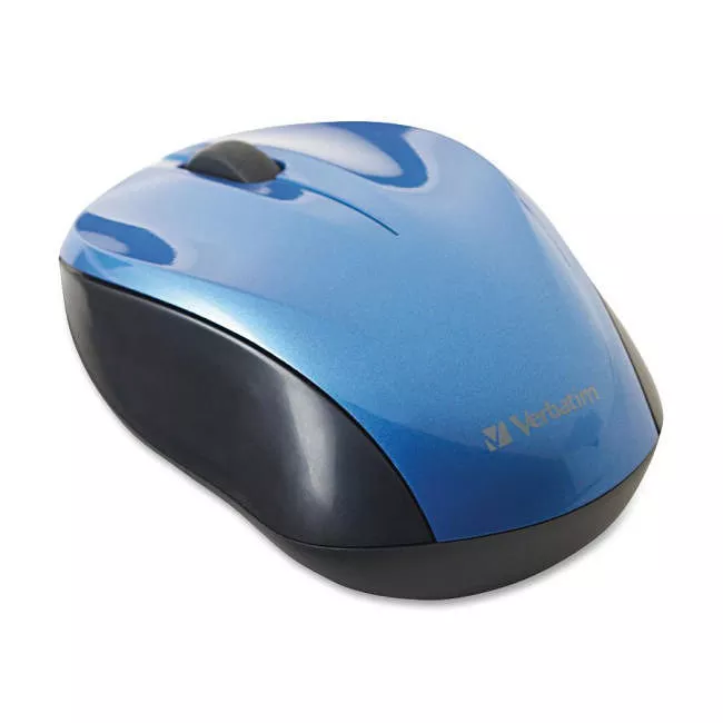 Verbatim 97668 Wireless Nano Notebook Optical Mouse - Blue