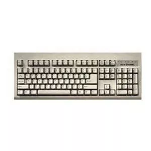 KeyTronic E06101USB-C 104 Key USB White Keyboard