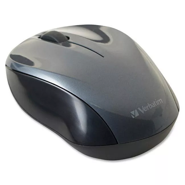 Verbatim 97670 Wireless Nano Notebook Optical Mouse - Graphite