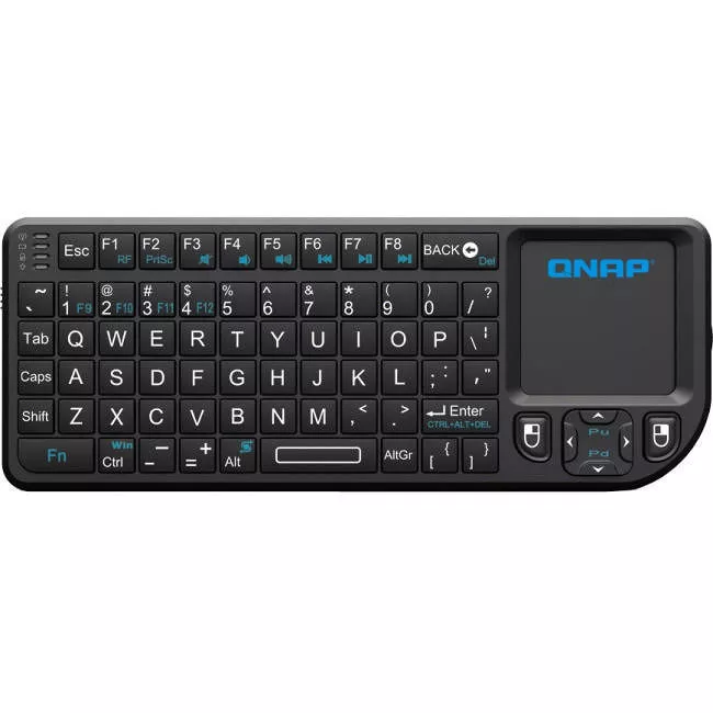 QNAP KB-RF001 Wireless Mini Keyboard with Touchpad