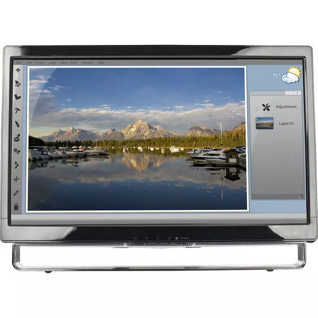 Planar 997-7039-00 PXL2230MW 22" Class LCD Touchscreen Monitor - 16:9 - 5 ms
