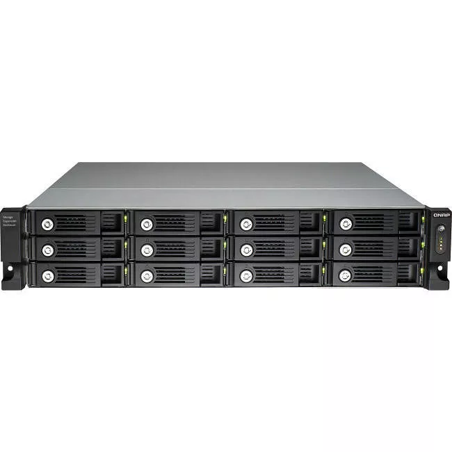QNAP UX-1200U-RP-US UX-1200U-RP Drive Enclosure - 2U Rack-mountable