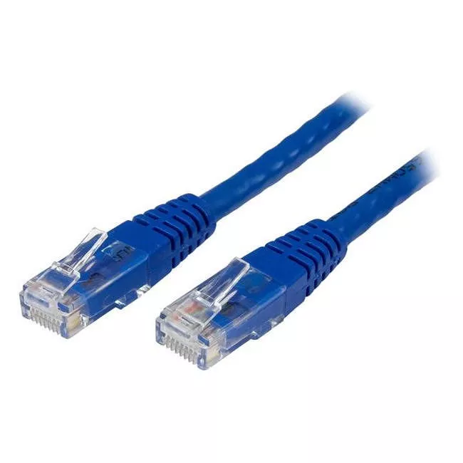 StarTech C6PATCH10BL 10ft CAT6 Ethernet Cable - Blue Molded Gigabit