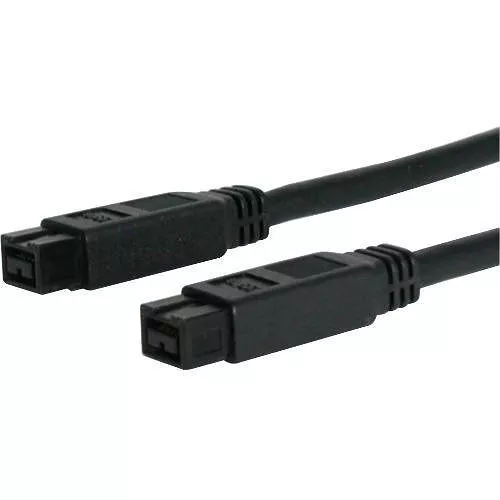 StarTech 1394_99_6 1394b 9 to 9 Pin Firewire 800 Cable M/M 6 ft 