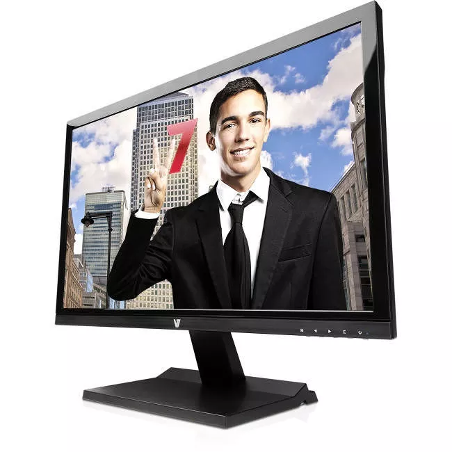 V7 L23600WHS-9N Full HD LCD Monitor - 16:9 - Black