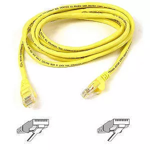 Belkin A3L791-06-YLW-S UTP Patch Cable - Yellow - 6FT