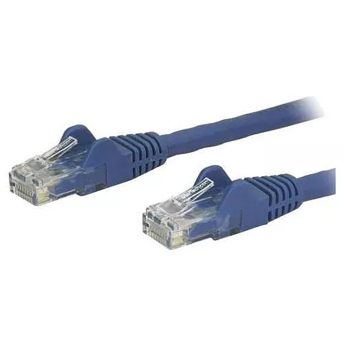 StarTech N6PATCH12BL 12ft CAT6 Ethernet Cable - Blue Snagless Gigabit