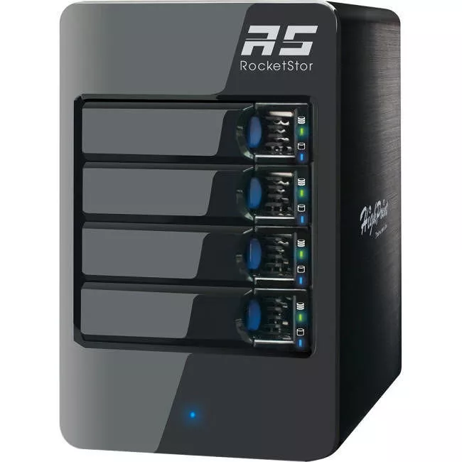 HighPoint RS6414S RocketStor 6414S Drive Enclosure - 4 x HDD Supported