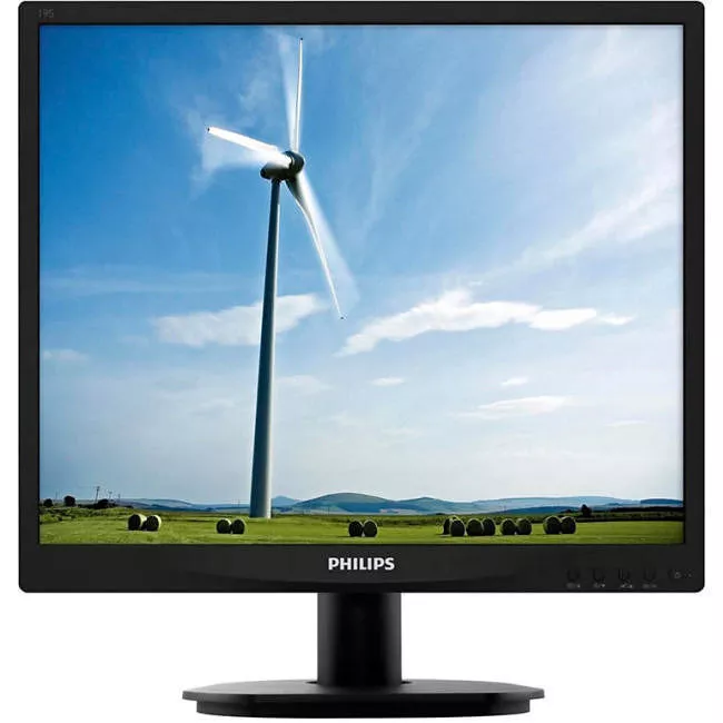 Philips 19S4LSB5 19" Class SXGA LCD Monitor - 5:4 - Textured Black
