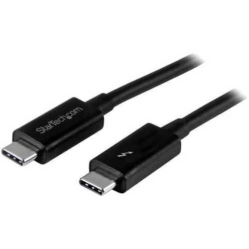 StarTech TBLT3MM2M Thunderbolt 3 Cable - 6 ft - USB C to USB C Cable