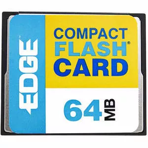 EDGE PE179441 Tech 64 MB Digital Media CompactFlash Card