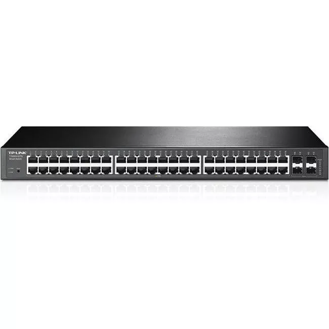TP-LINK T1600G-52TS JetStream 48-Port Gigabit Smart Switch with 4 SFP Slots