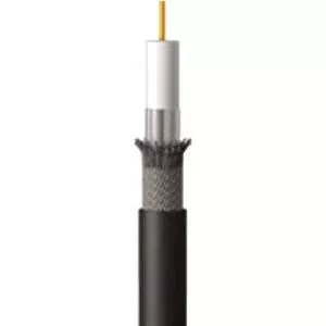 C2G 43061 500ft RG6/U Dual Shield In-Wall Coaxial Cable - Black