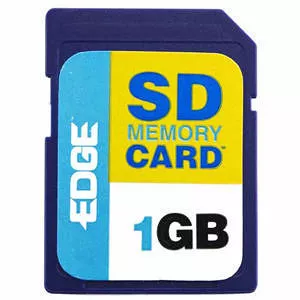 EDGE PE197230 Tech 1GB Digital Media Secure Digital Card